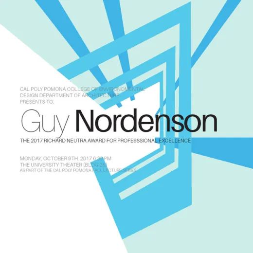 Guy Nordenson Named 2017 Neutra Medalist