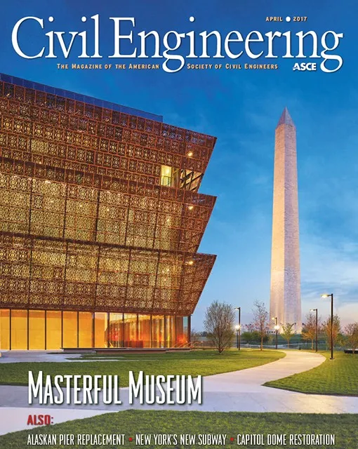 NMAAHC Featured in Civil Engineering Magazine