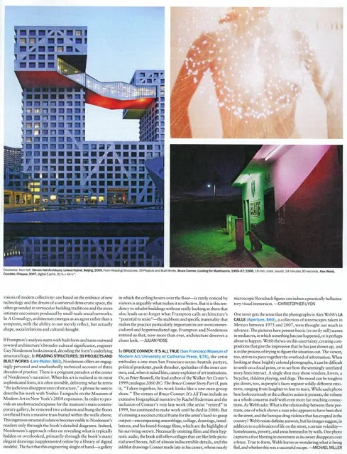 Reading Structures Featured in Bookforum