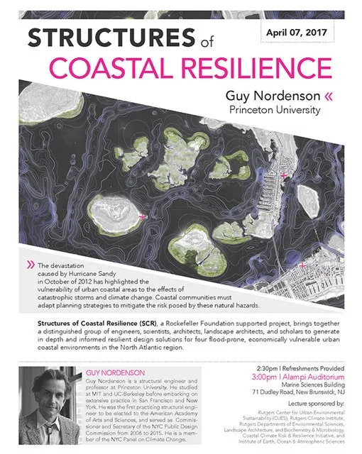 Structures of Coastal Resilience Lecture at Rutgers University